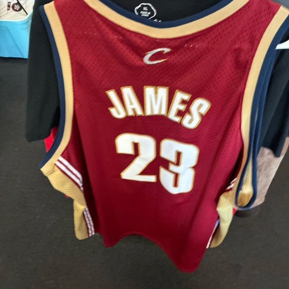 Nike LeBron James Cleveland Cavaliers NBA Jersey Swingman 2003 Rookie Year 3XL - Picture 9 of 16